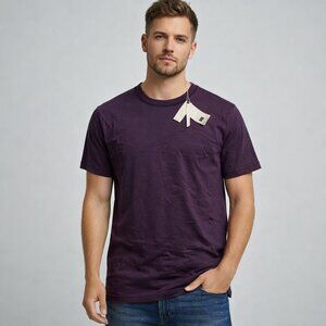 Garment dye short sleeve tee